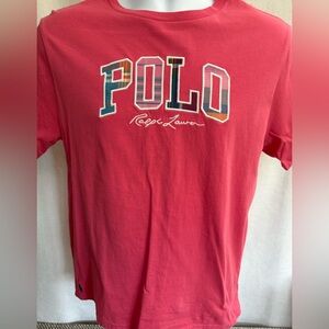 Ralph Lauren Boy's Pink Graphic Tee